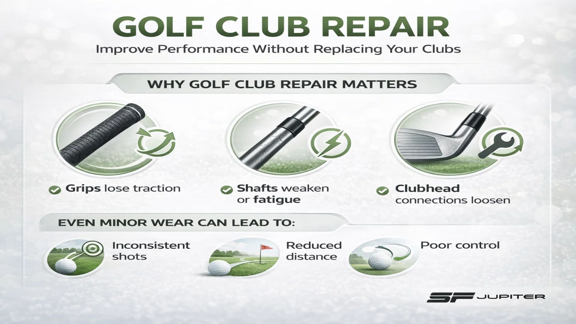 Golf Club Repair: Improve Performance Without Replacing Your Clubs...